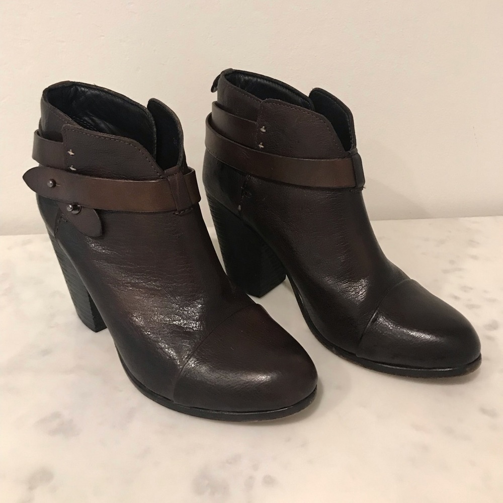 Rag & Bone Harrow Bootie Brown 38.5